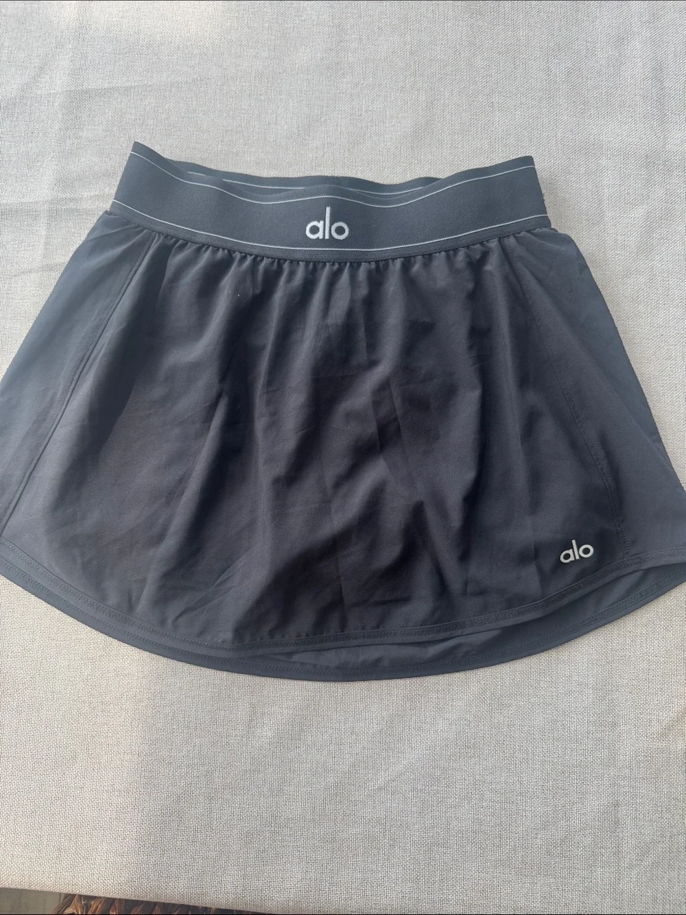 ALO Match Point Tennis Skirt with Elastic Waistband Size XS
